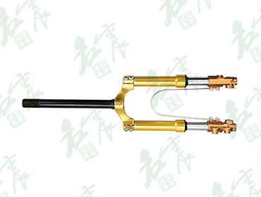 Inverted hydraulic front fork